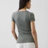 Modern T-shirt met V-hals