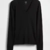 Modern T-shirt met V-hals