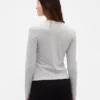 Modern vest met ronde hals