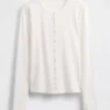 Modern vest met ronde hals