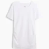 Modern zwangerschapskleding-T-shirt met ronde hals