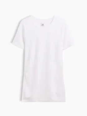 Modern zwangerschapskleding-T-shirt met ronde hals