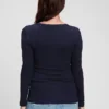 Modern zwangerschapskleding-T-shirt met V-hals