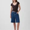 Moderne crop-top met kanten rand