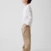 Moderne, losvallende kaki-broek voor kinderen