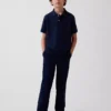 Moderne, losvallende kaki-broek voor kinderen