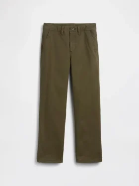 Moderne, losvallende kaki-broek voor kinderen