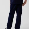 Moderne, losvallende kaki-broek voor kinderen