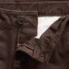 Moderne, losvallende kaki-broek voor kinderen
