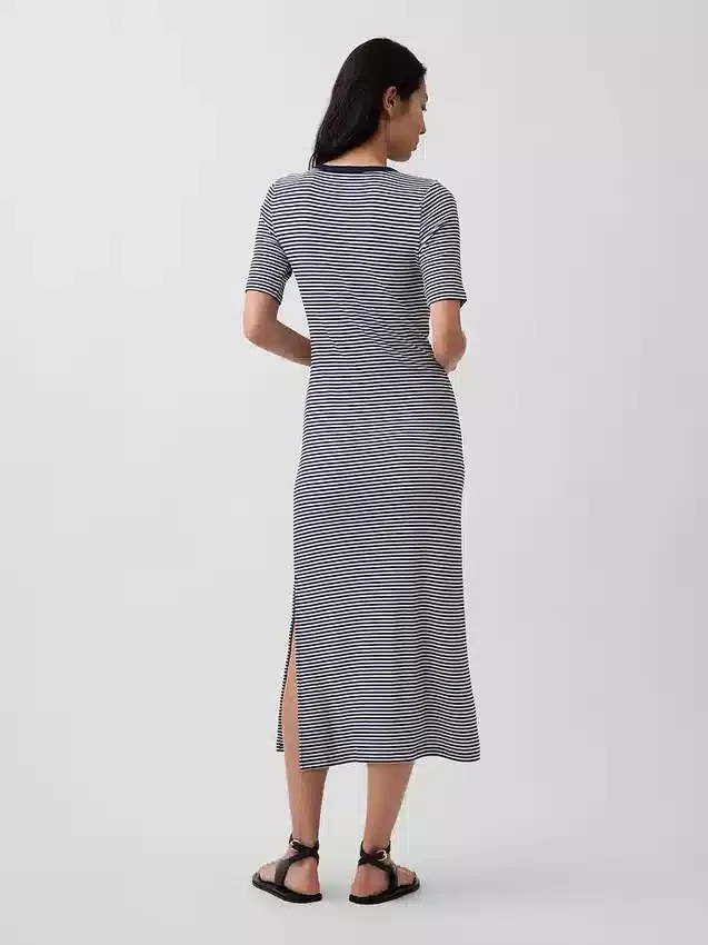 Moderne maxi-jurk