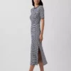 Moderne maxi-jurk