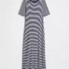 Moderne maxi-jurk