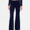 Moderne pyjama-legging met omgeslagen tailleband