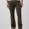 Moderne rechte kaki broek