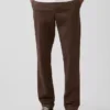 Moderne rechte kaki broek