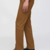 Moderne rechte kaki broek