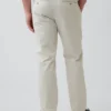 Moderne rechte kaki broek