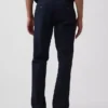 Moderne rechte kaki broek