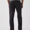 Moderne rechte kaki broek