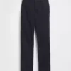 Moderne rechte kaki broek