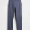 Moderne rechte kaki broek