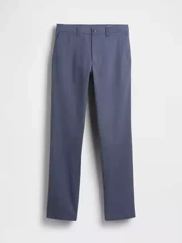 Moderne rechte kaki broek
