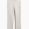Moderne rechte kaki broek