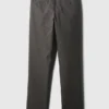 Moderne rechte kaki broek