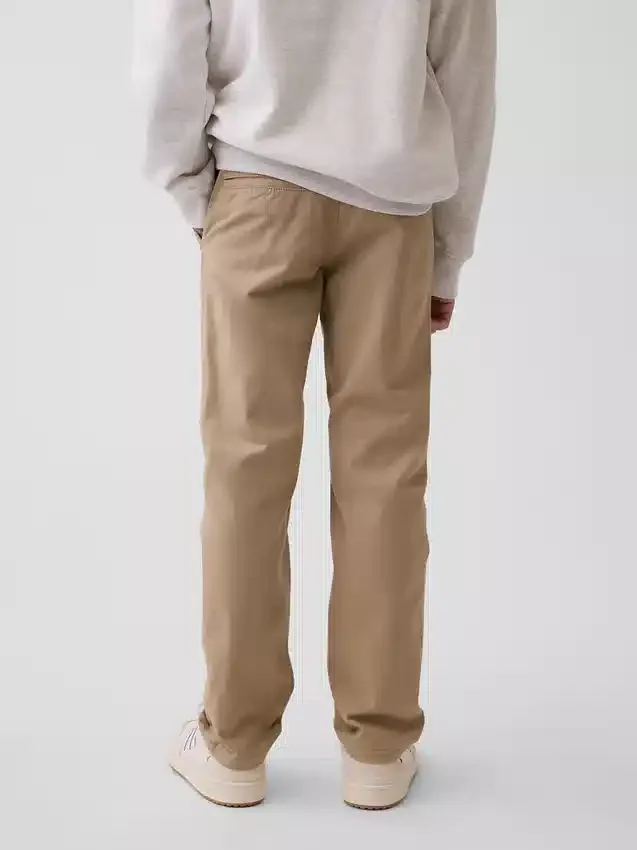 Moderne, slanke kaki-broek voor kinderen