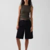 Moderne tanktop met ronde hals