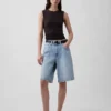 Moderne tanktop met ronde hals