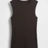 Moderne tanktop met ronde hals