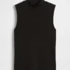 Moderne tanktop met staande kraag