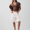 Moderne tanktop met V-hals