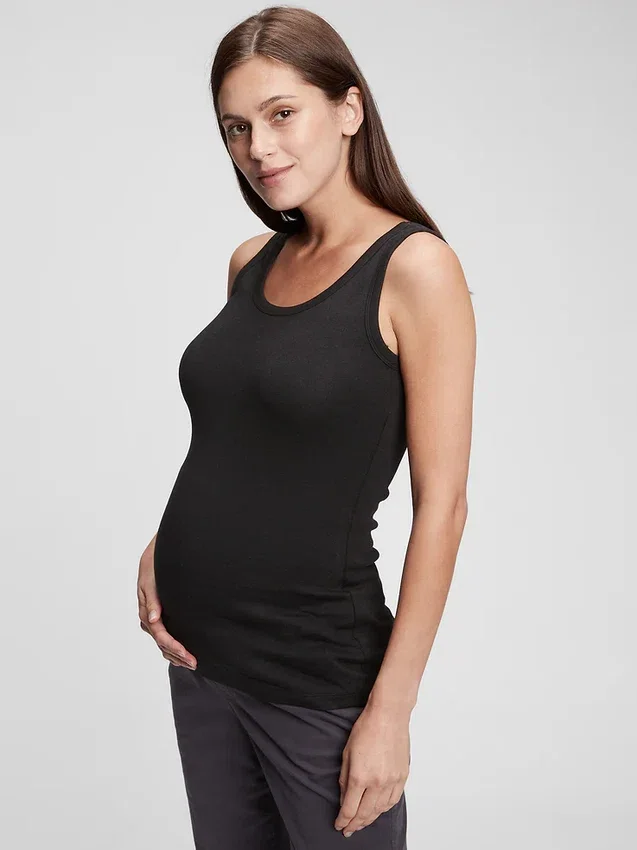 Moderne zwangerschapskleding-tanktop