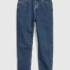 Mom-jeans met hoge taille