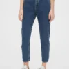 Mom-jeans met hoge taille