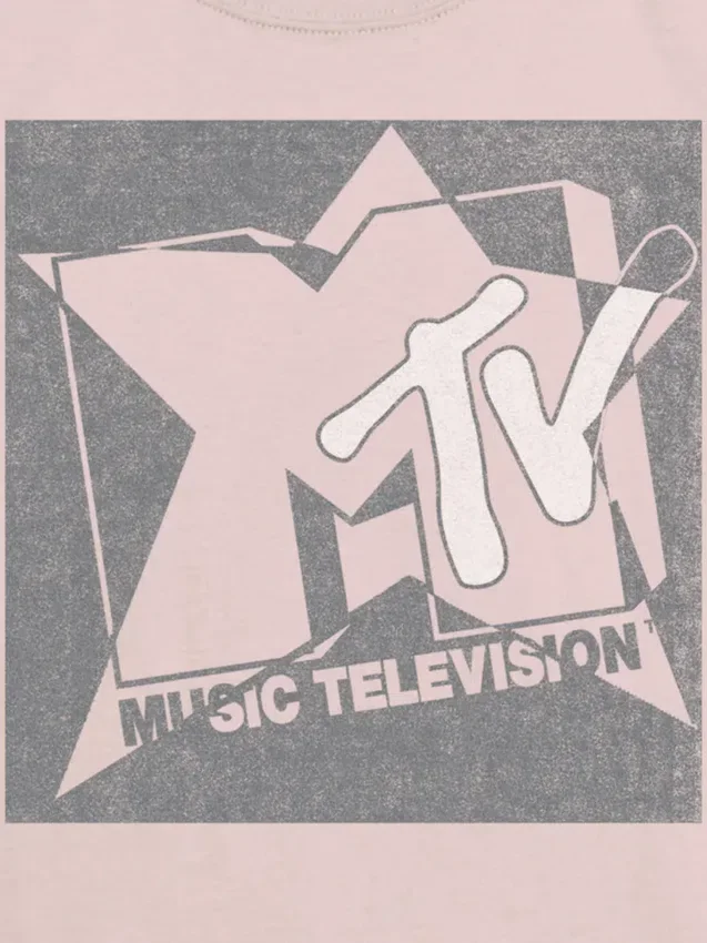 Mtv Grunge Star-T-shirt met print voor kinderen