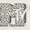 Mtv-T-shirt met luipaardlogo voor kinderen