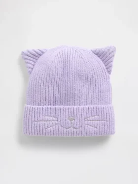 Muts met kattenmotief voor Baby & Peuter