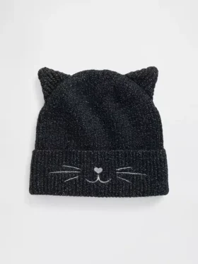Muts met kattenmotief voor Baby & Peuter
