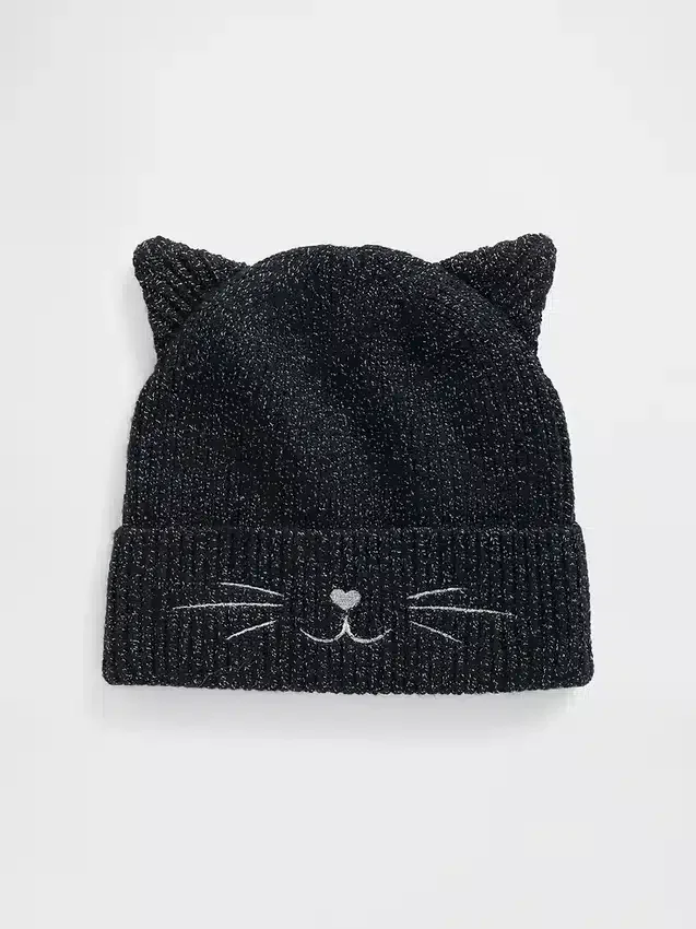 Muts met kattenmotief voor Baby & Peuter