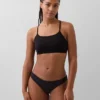 Naadloze bralette met racerback