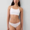 Naadloze bralette met racerback
