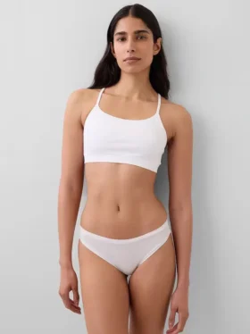Naadloze bralette met racerback