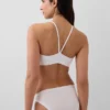 Naadloze bralette met racerback