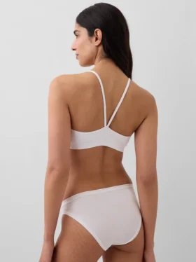 Naadloze bralette met racerback