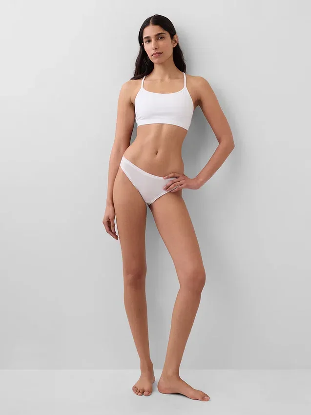 Naadloze bralette met racerback