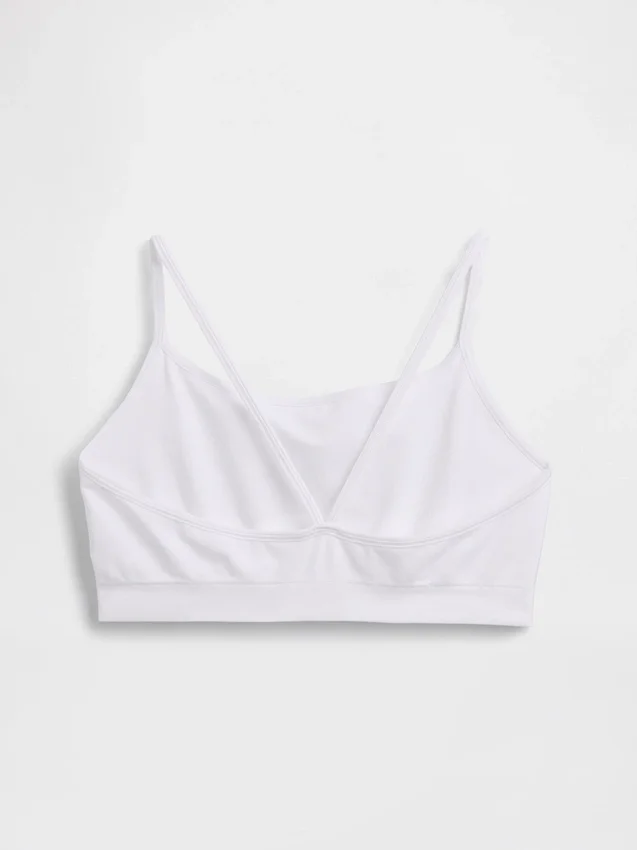 Naadloze bralette met racerback