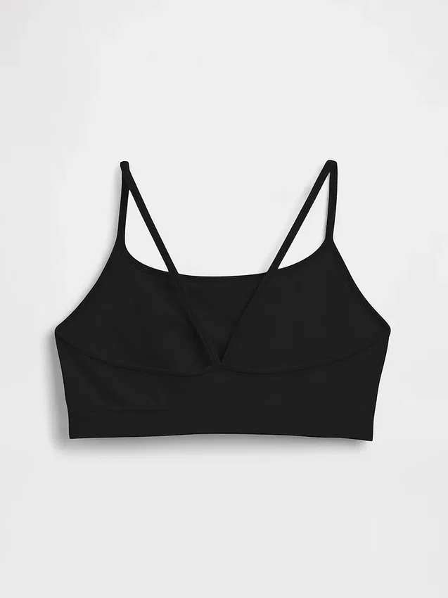 Naadloze bralette met racerback